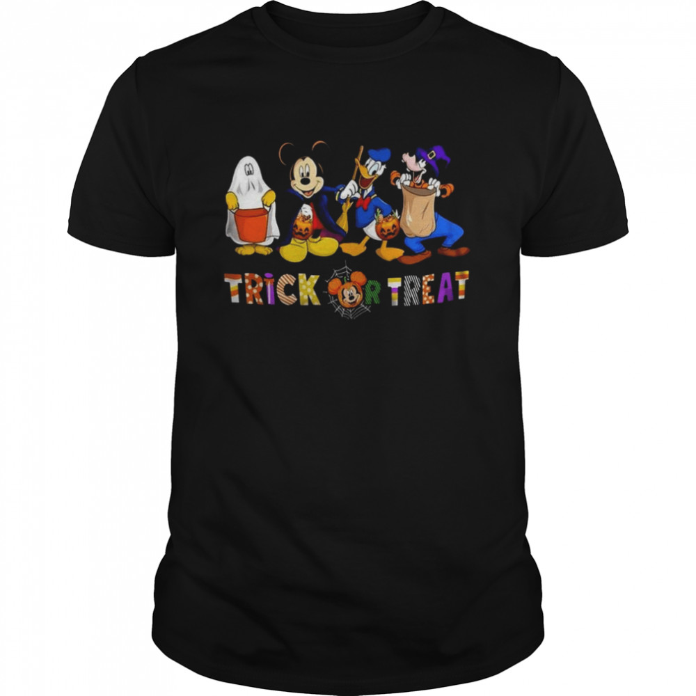 Halloween Dlsney Inspired Mickey Donald Pluto Shirt