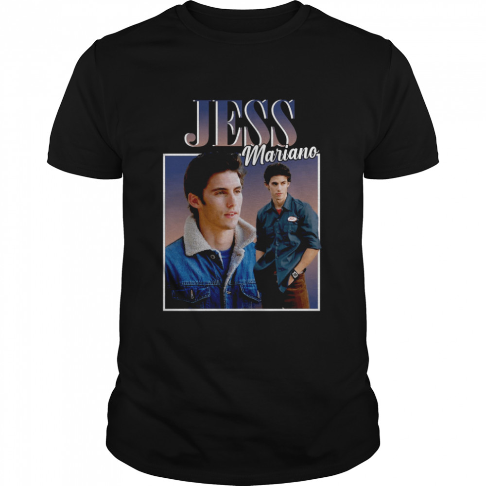 Jess Mariano Gilmore Girls Vintage Retro shirt