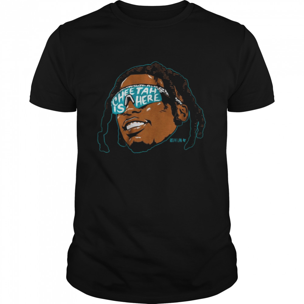 Miami Dolphins Tyreek Hill Cheetah is Here Shirt