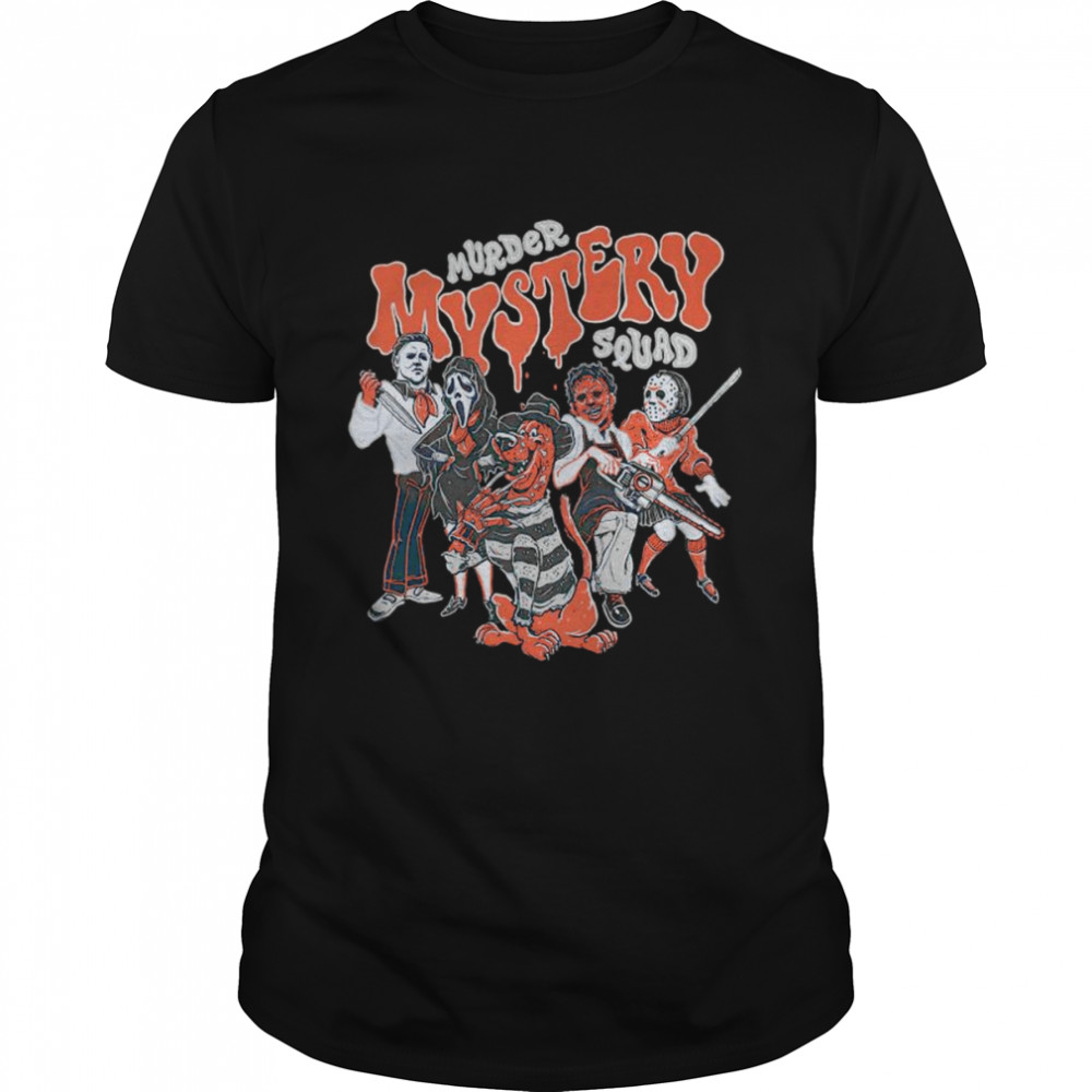 Murder Mystery Squad Halloween shirt