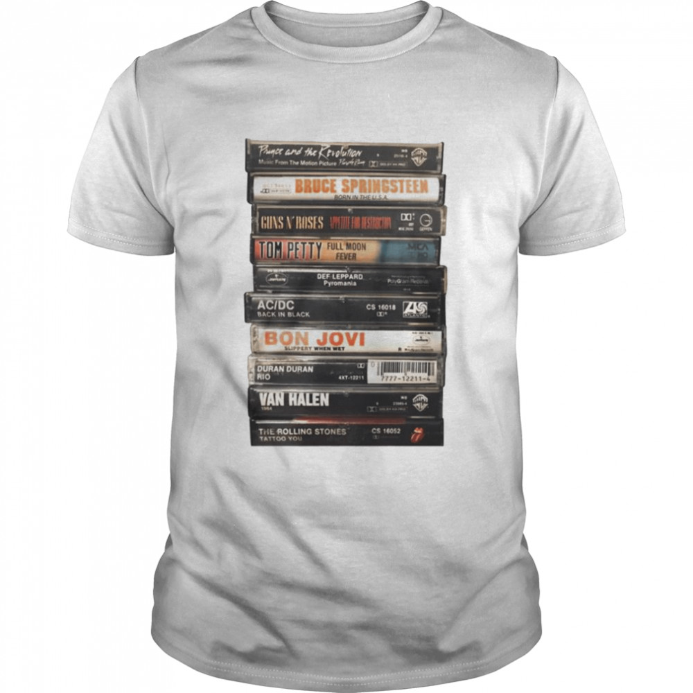 Rock cassettes gift for fans and your friends shirt