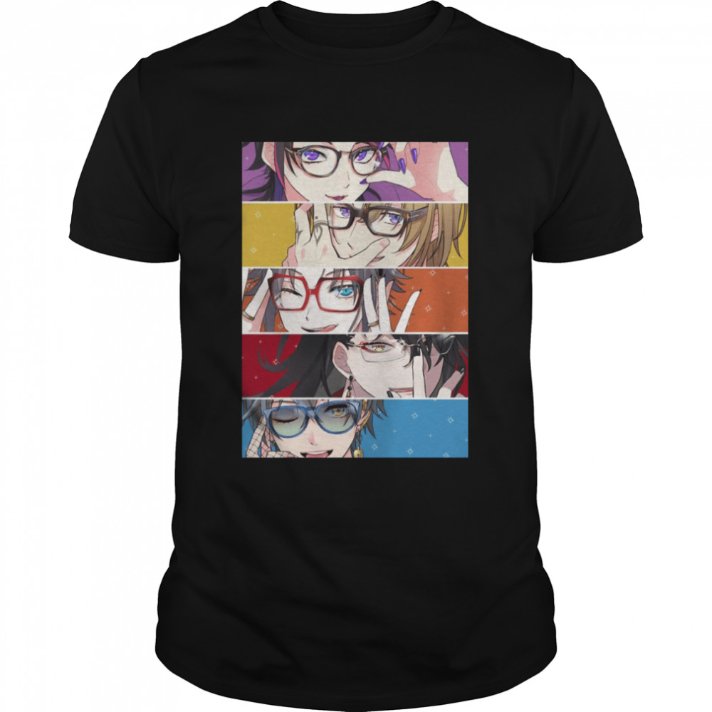 VTuber Luxiem Nijisanji En All Characters shirt