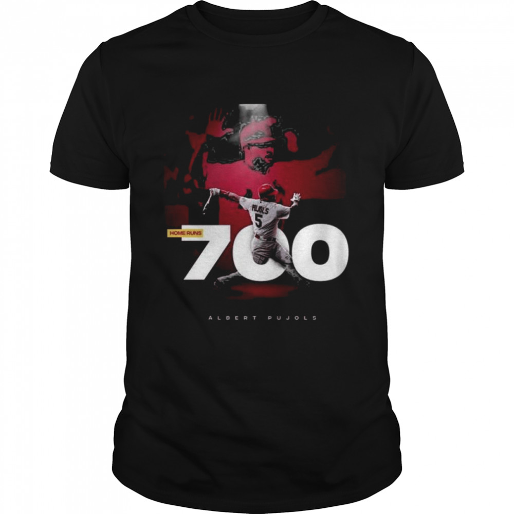 Albert pujols joins the 700 home run 2022 shirt