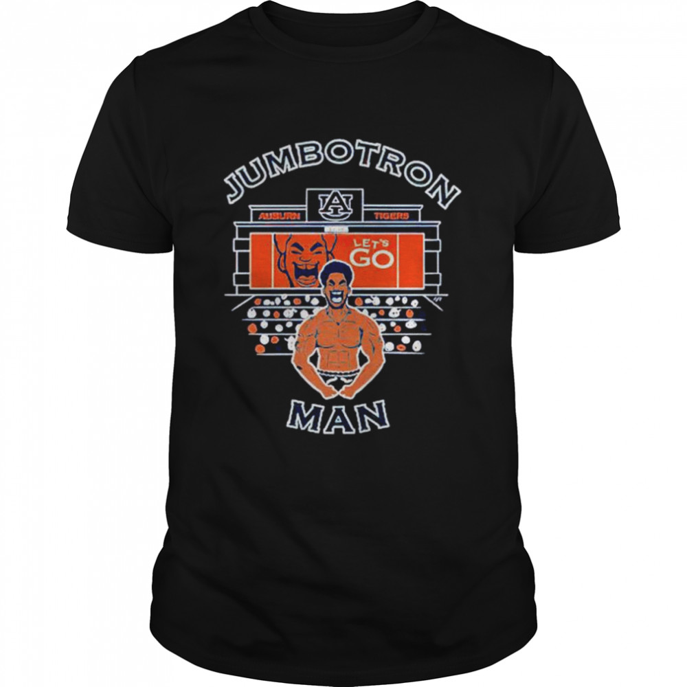 auburn Tigers jumbotron man shirt