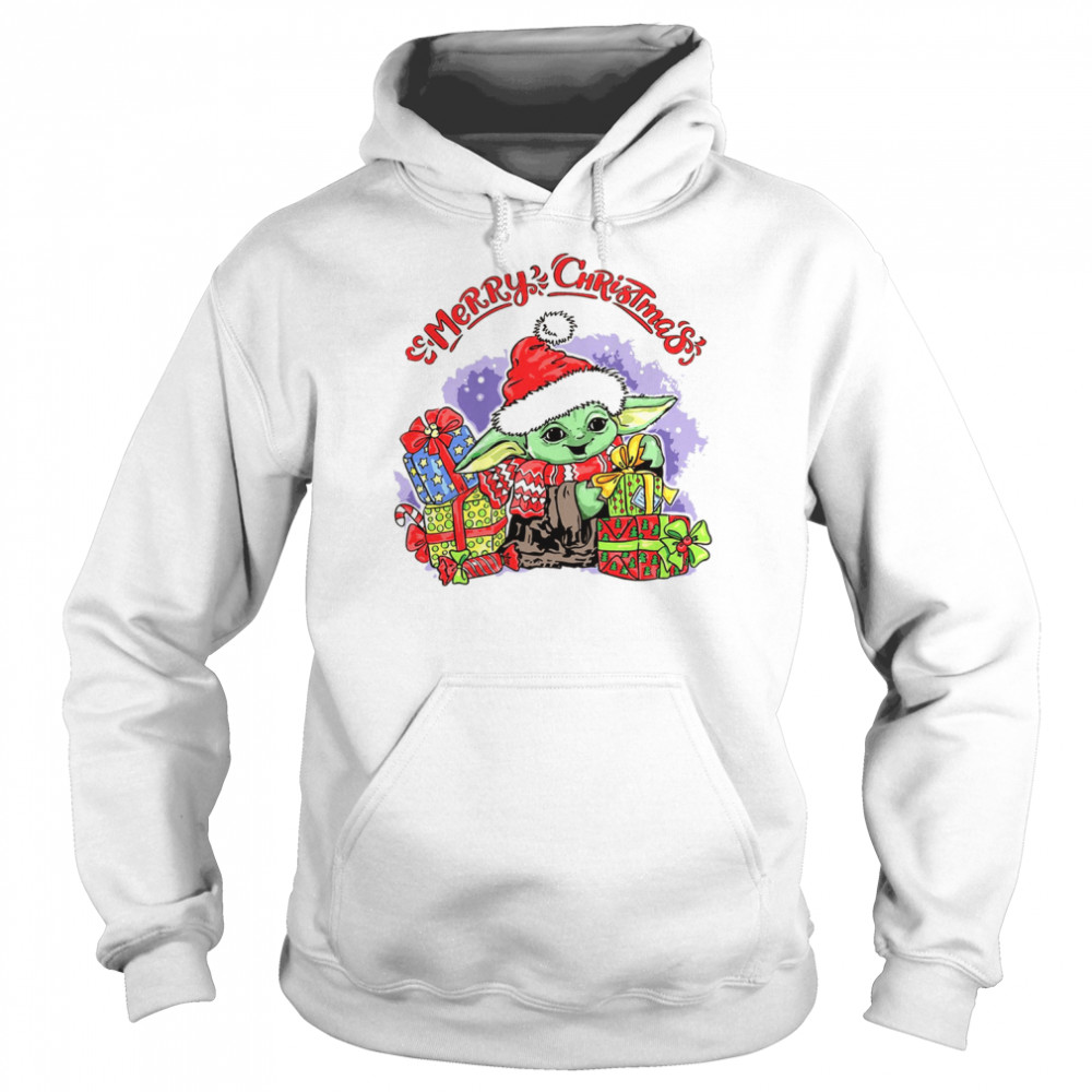 Baby Yoda Christmas T- Unisex Hoodie