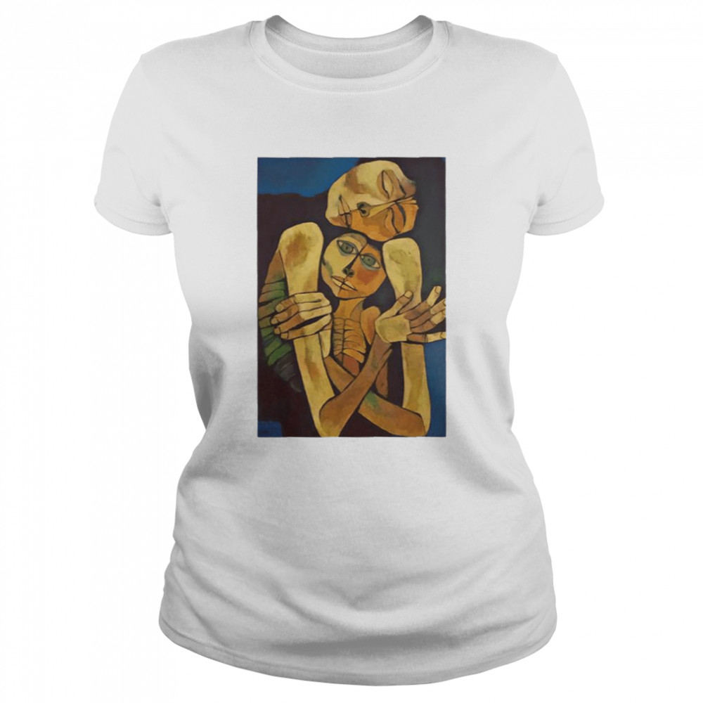 Colorful Art Guayasamin Oswaldo Guayasamin shirt Classic Women's T-shirt