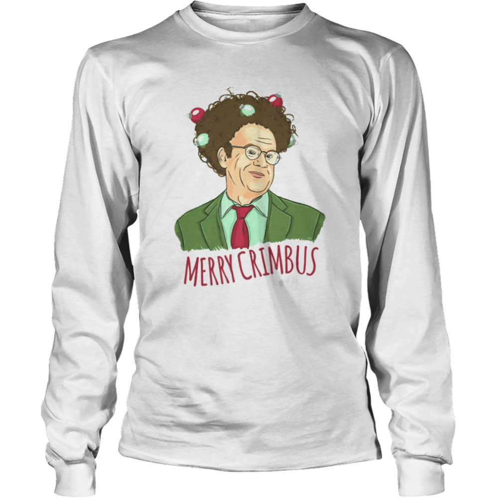 Crimbus Tim And Eric Awesome Show Christmas shirt Long Sleeved T-shirt