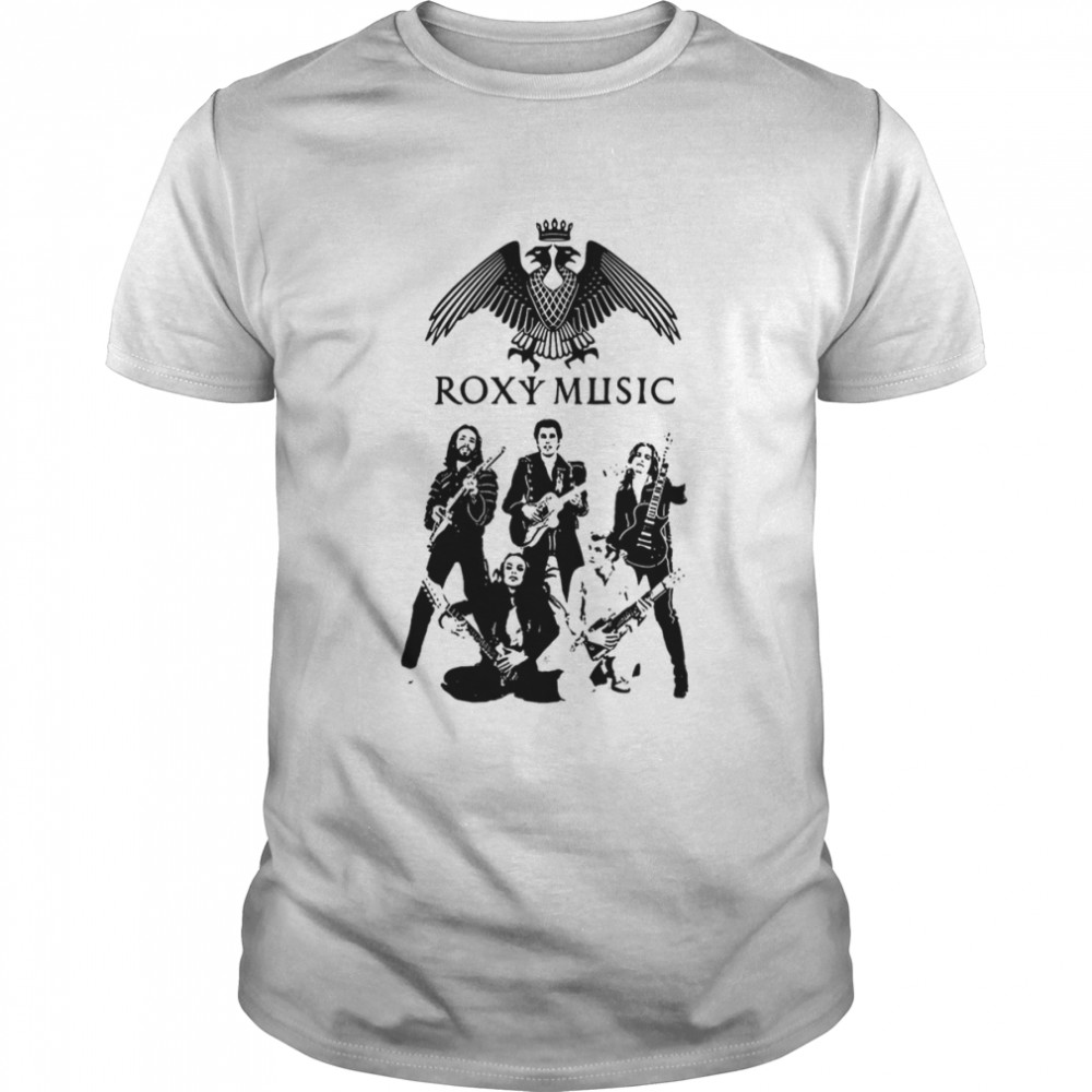 Fanart Black And White Roxy Band shirt