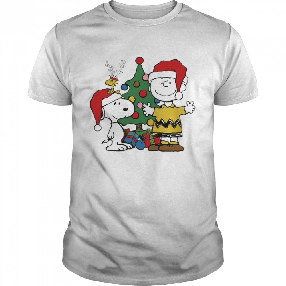 Merry Christmas Charlie Brown And Snoopy Shirt