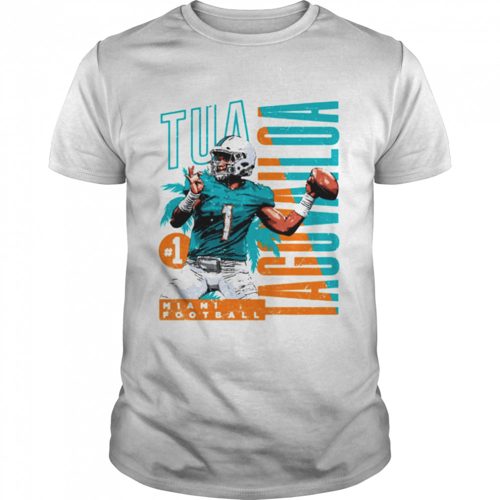 Miami Football #1 Tua Tagooovailoa shirt