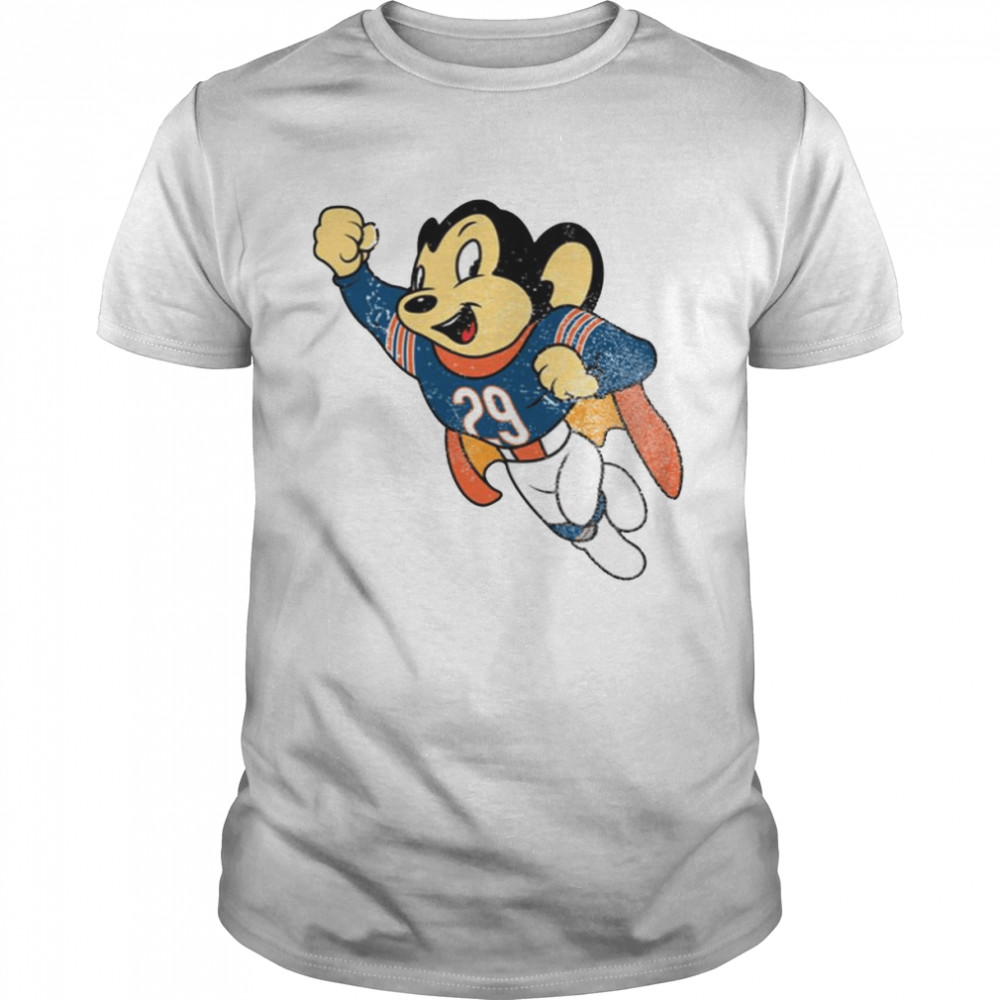 Mighty Mouse Tri Blend Chicago Football shirt