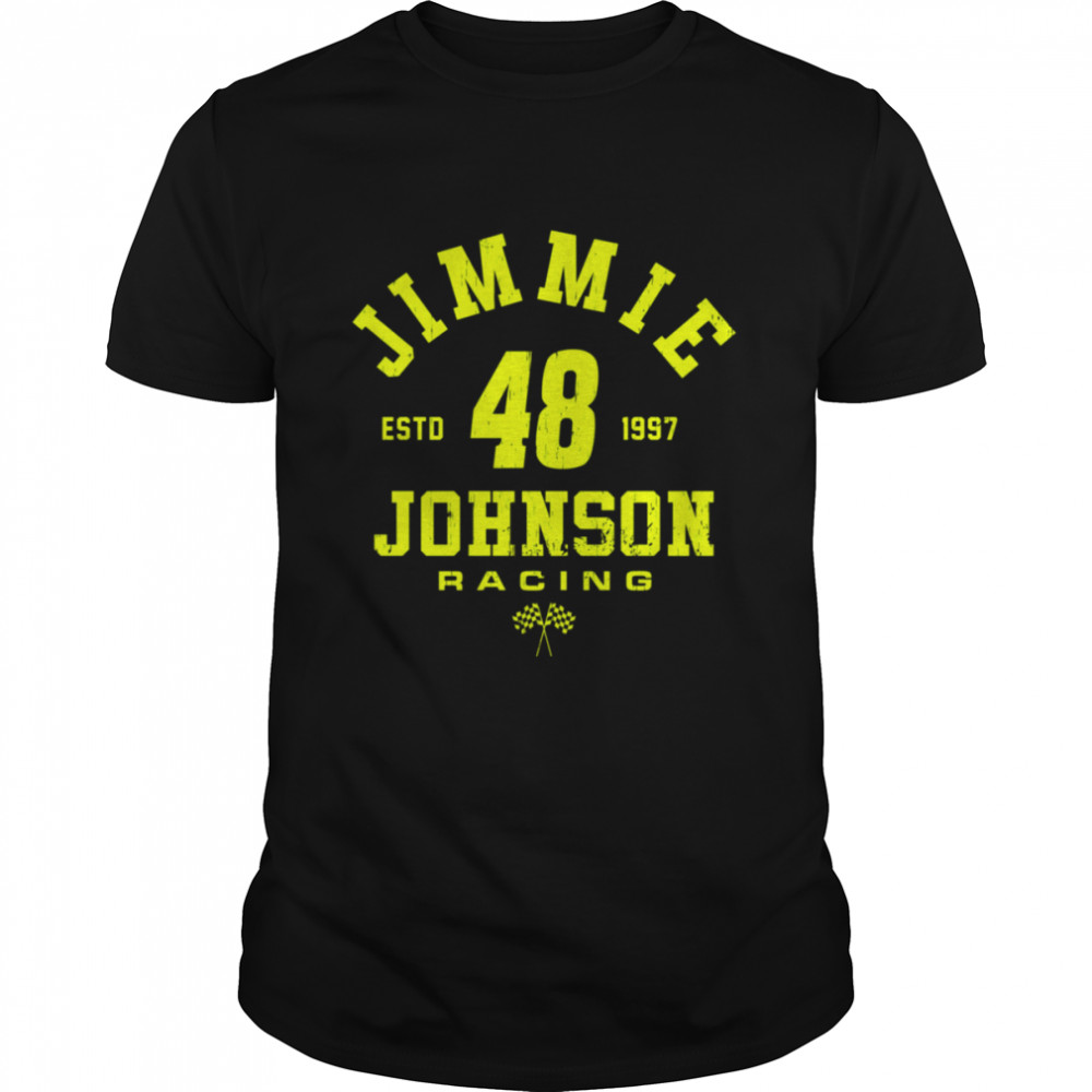 No 48 Jimmie Johnson 48 ESTD 1997 Racing shirt
