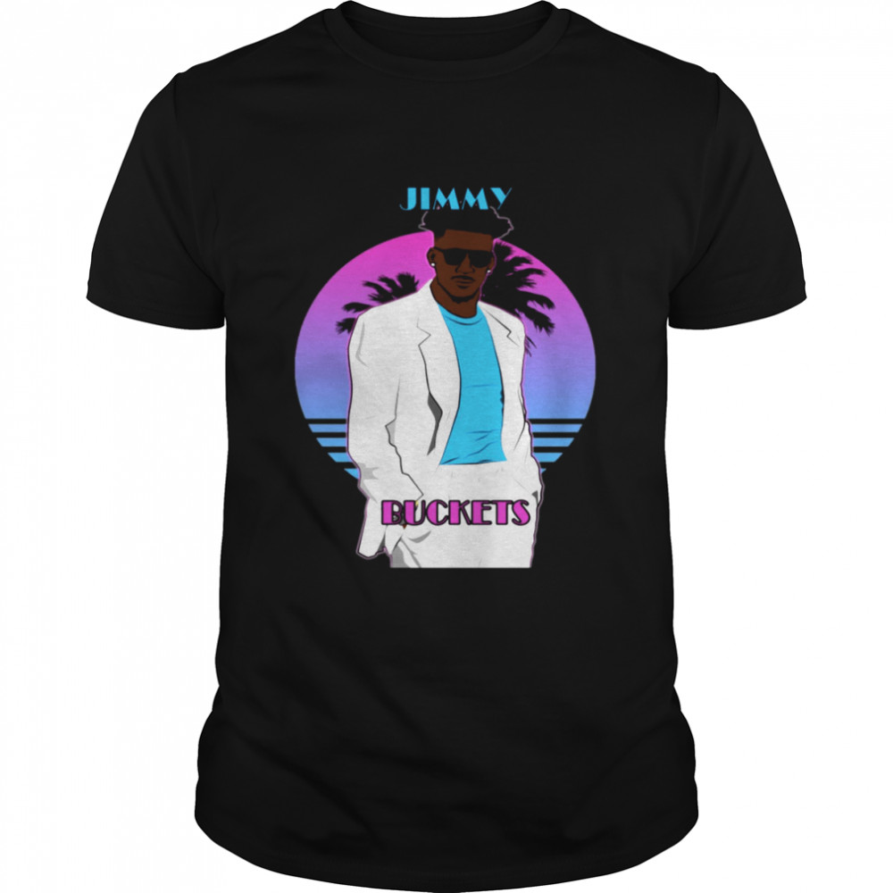 Retro Hawaii Vibes Jimmy Butler Miami Vice shirt