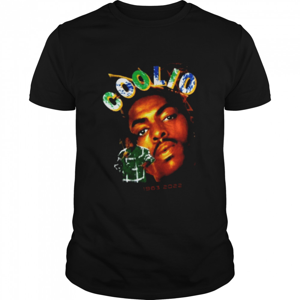 RIP Coolio Rapper 1963-2022 Thank You For The Memories T-shirt