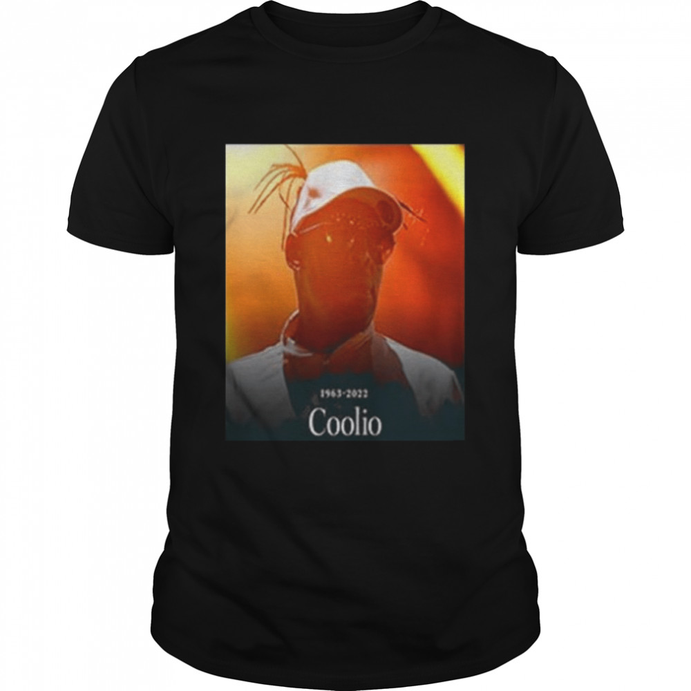 Rip rapper coolio 1963 2022 thank you for the memories shirt