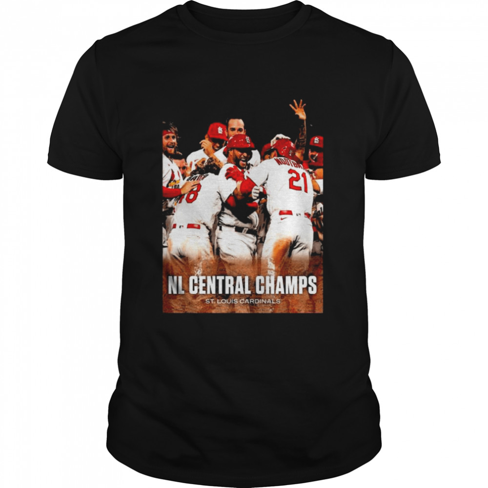 St louis cardinals 2022 nl central champions shirt