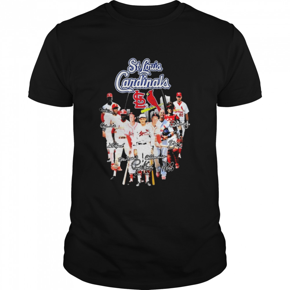 St Louis Cardinals team football Champions 2022 signatures shirt