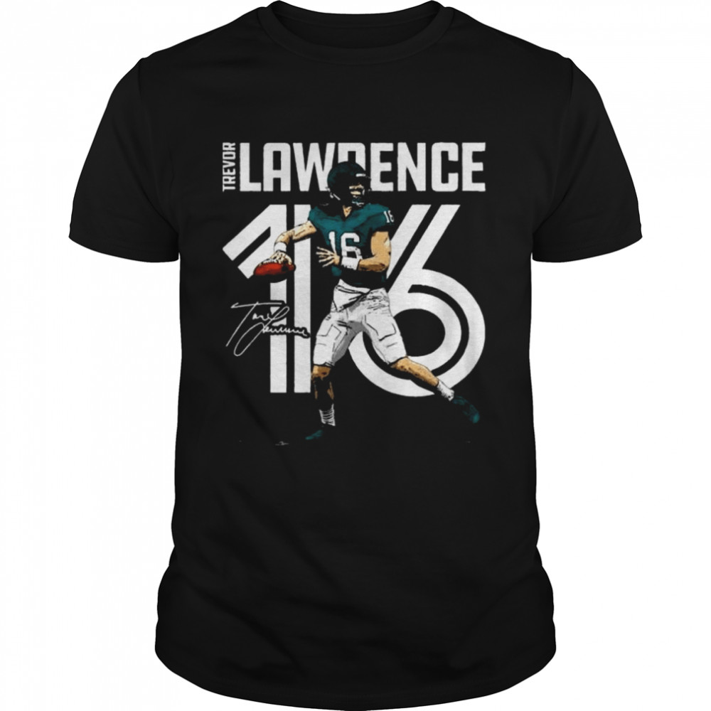 Trevor Lawrence Jacksonville Jaguars signature 2022 shirt