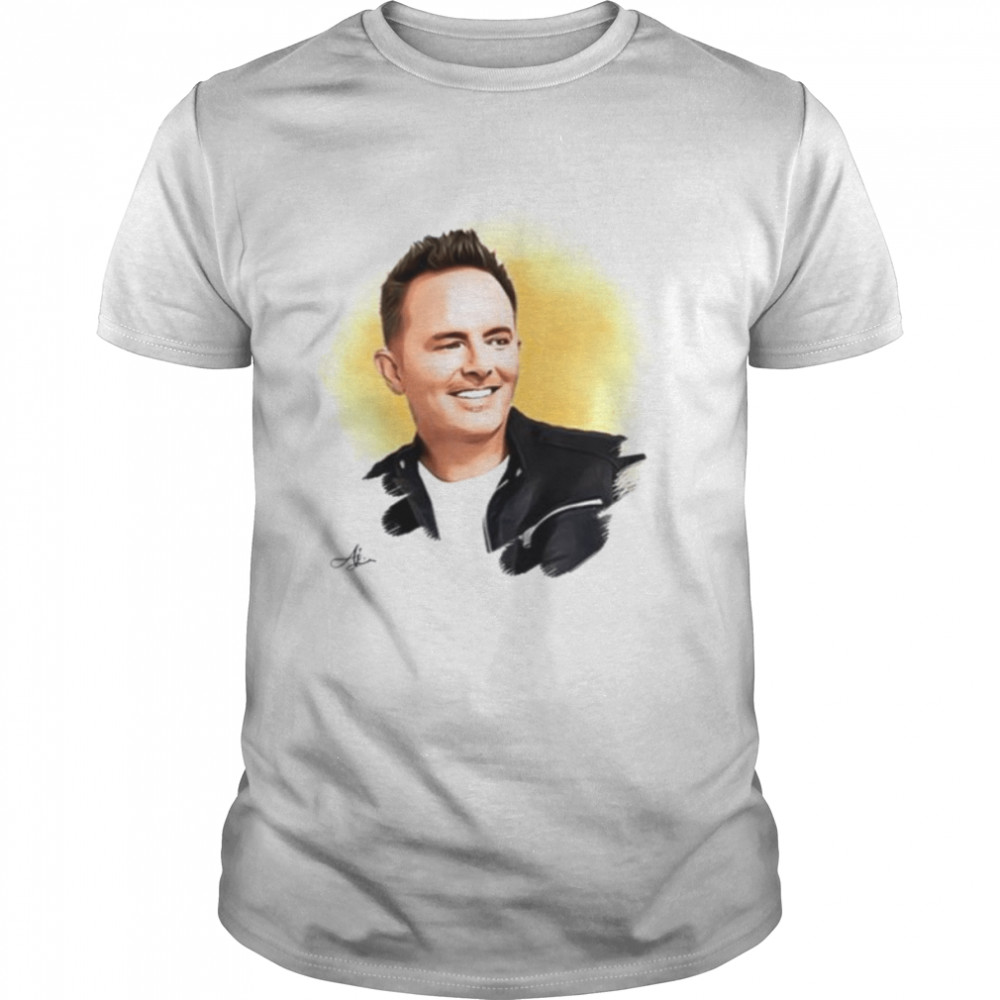 Aesthetic Portrait Chris Tomlin shirt