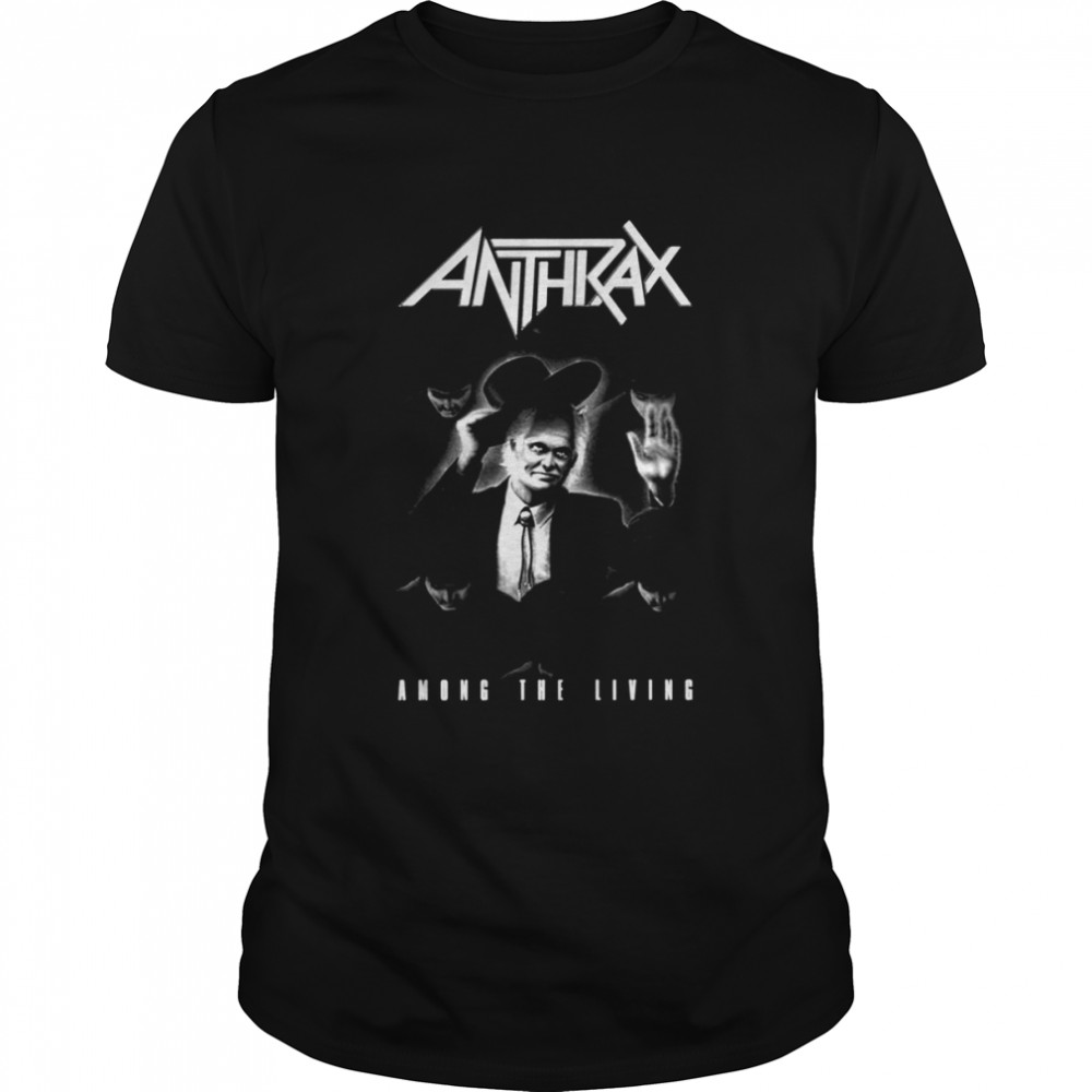 Black Retro Among The Living Anthrax shirt