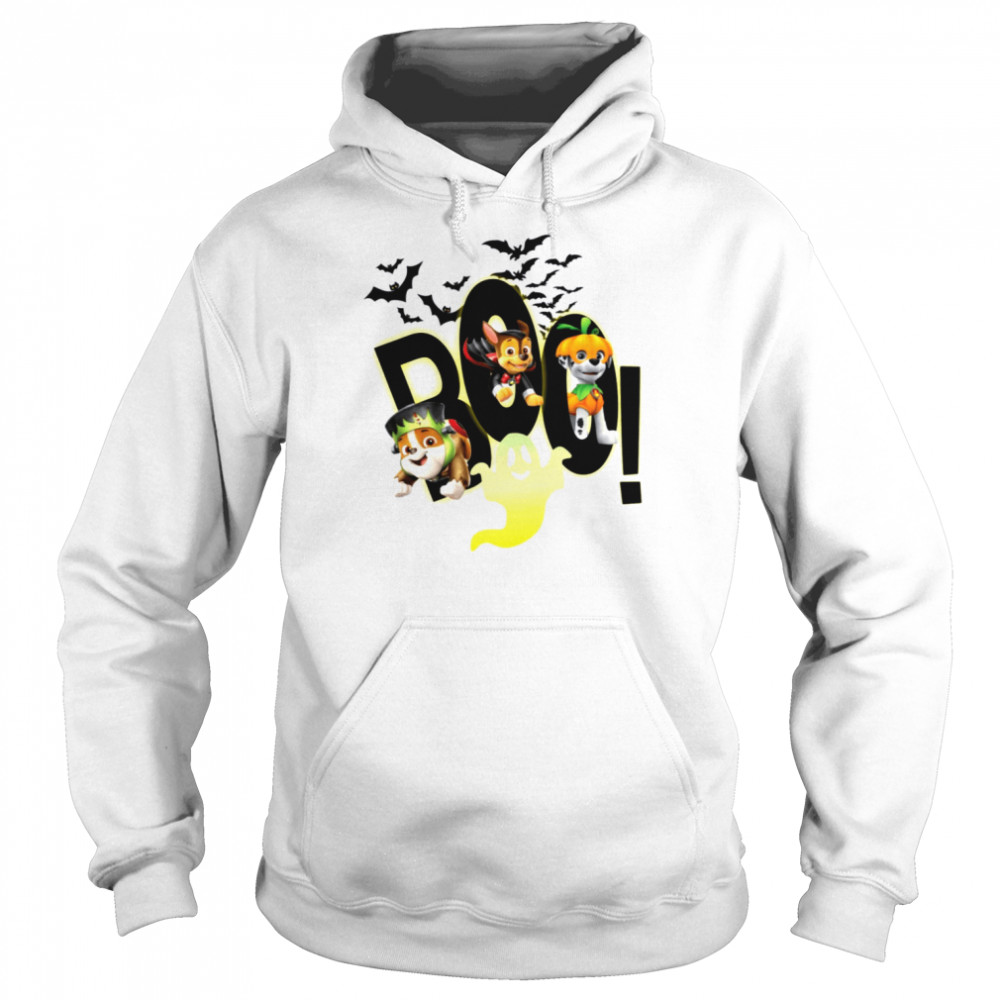 Boo Halloween Paw Patrol shirt Unisex Hoodie