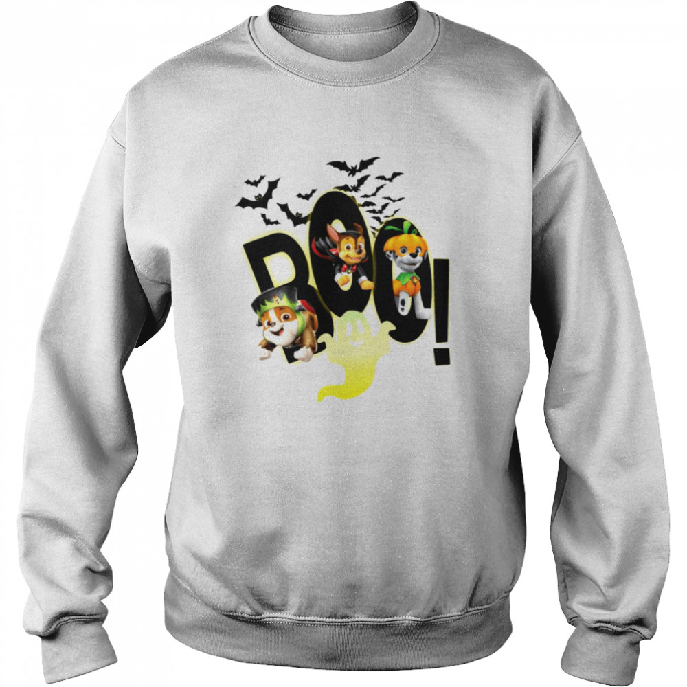 Boo Halloween Paw Patrol shirt Unisex Sweatshirt