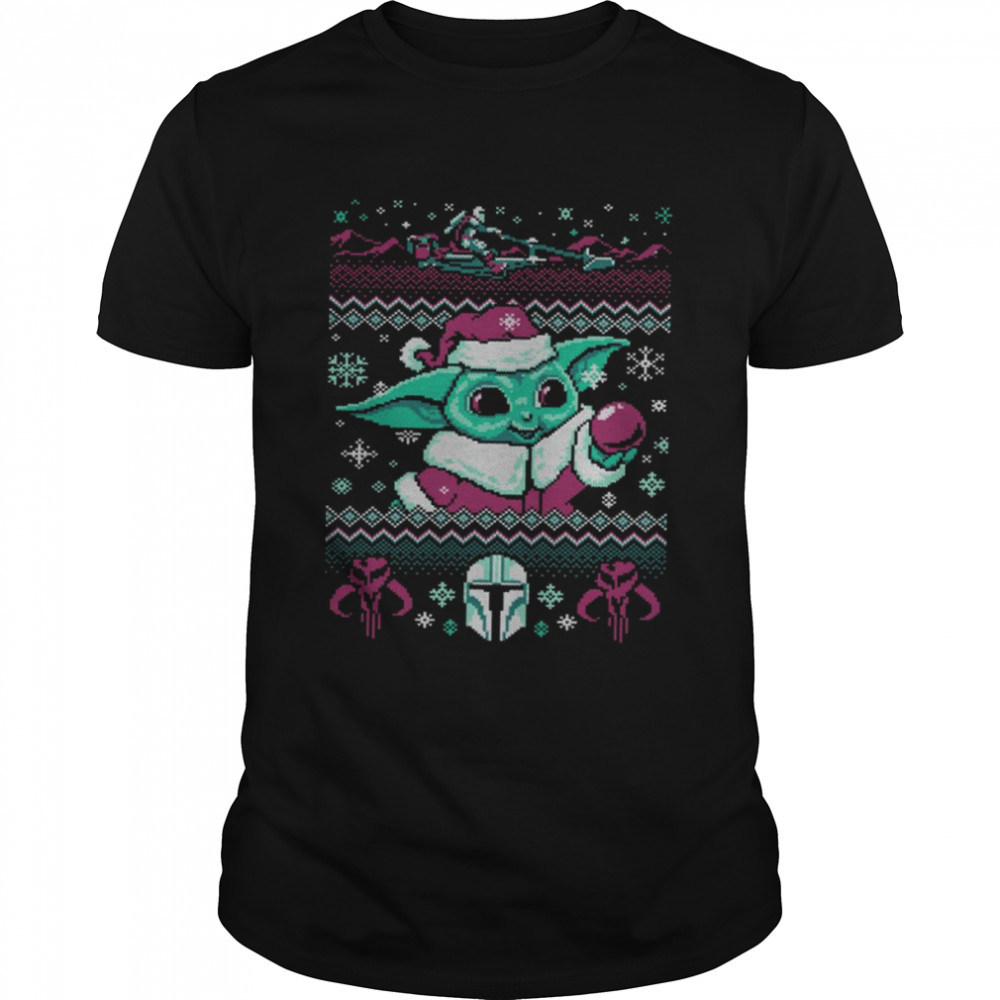 Bountiful Christmas Star Wars Baby Yoda shirt