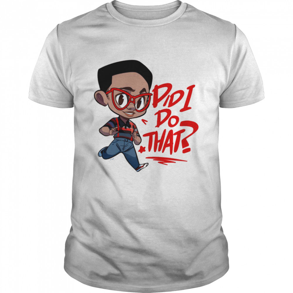 Chibi Steve Urkel Family Matters Did I Do That shirt