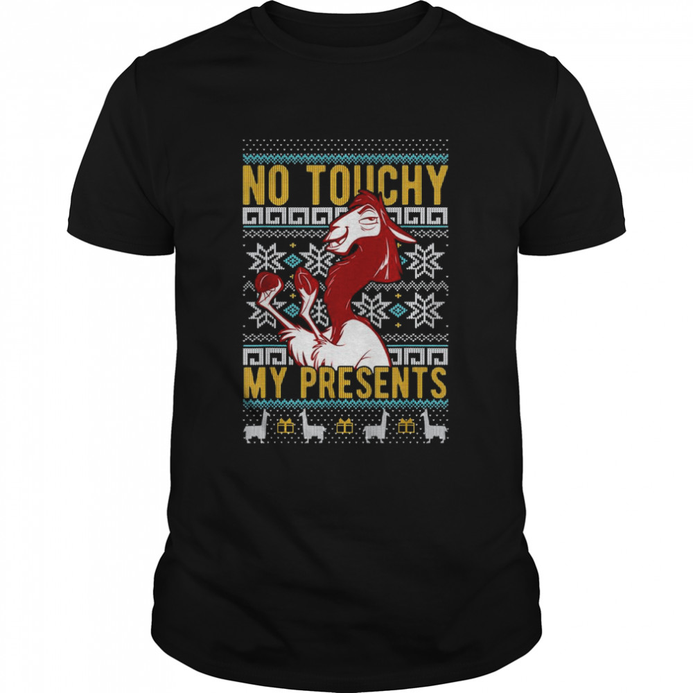 Disney Emperor’s New Groove Kuzco No Touchy Ugly Christmas T-Shirt