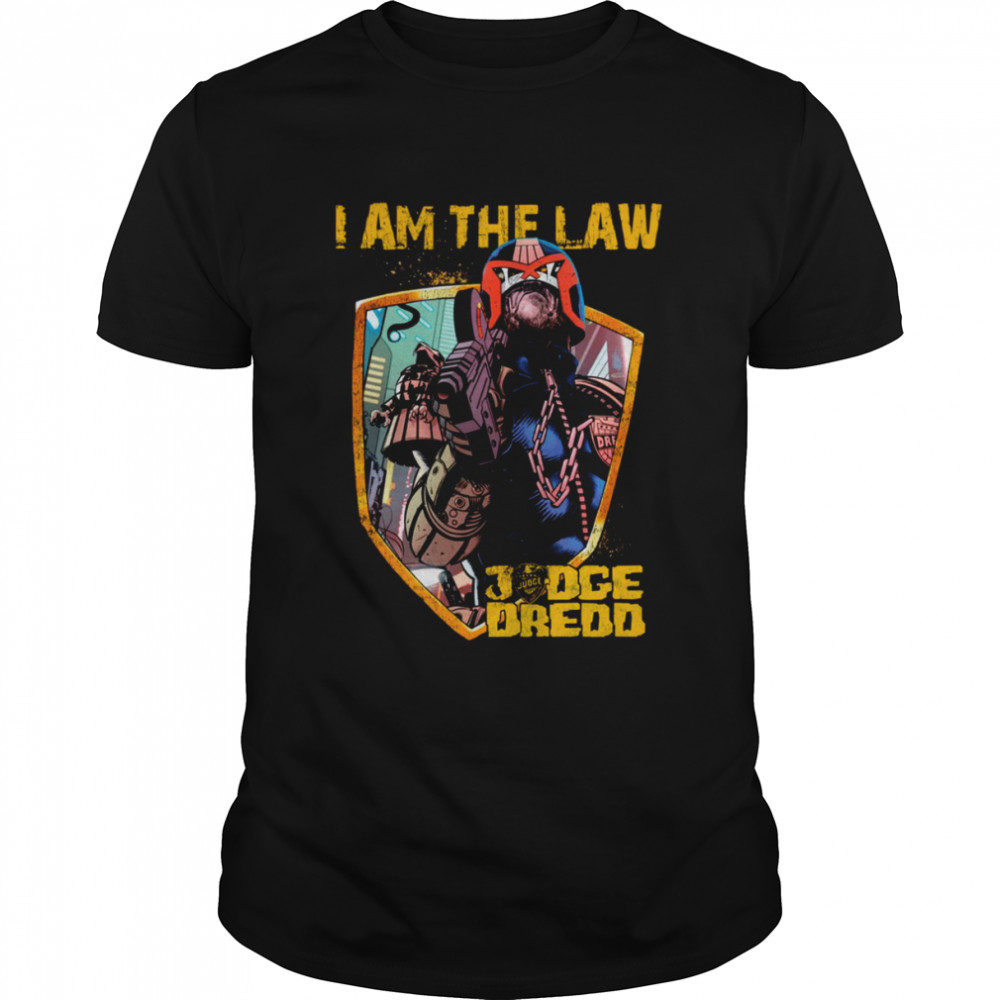 Dredd I Am The Law shirt