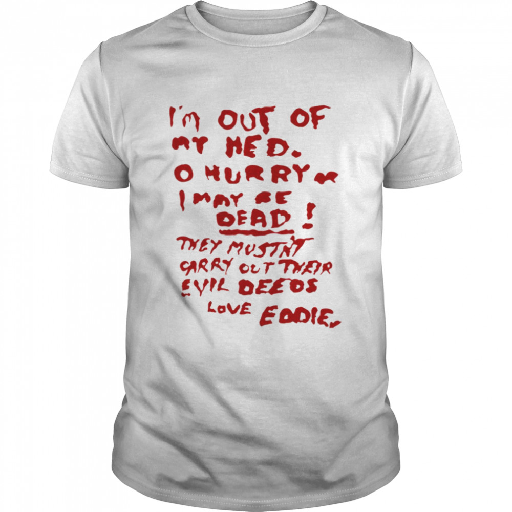 Eddie’s Note Halloween The Rocky Horror Picture Show shirt