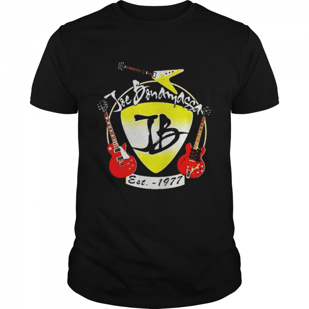 Est 1977 Joe Bonamassa 99s Guitar Trifecta shirt