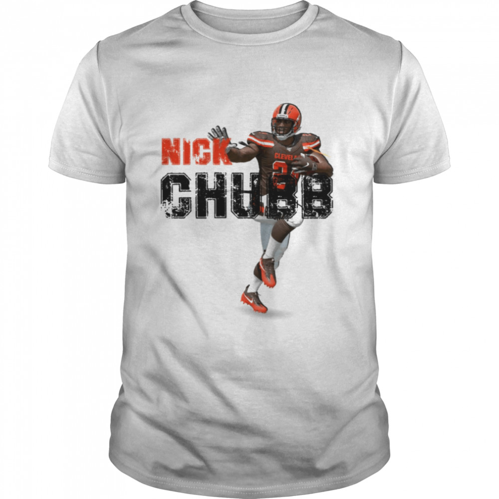 Football Player Nick Chubb Vintage shirt