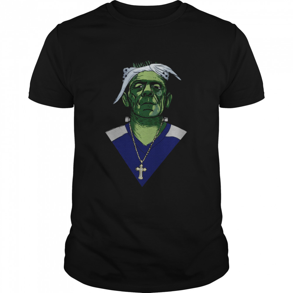 Halloween Frankenstein Gangsta Rap Hiphop shirt