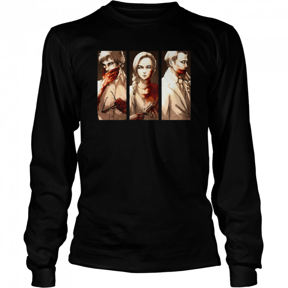 Horror Hannibal Murder Family shirt Long Sleeved T-shirt