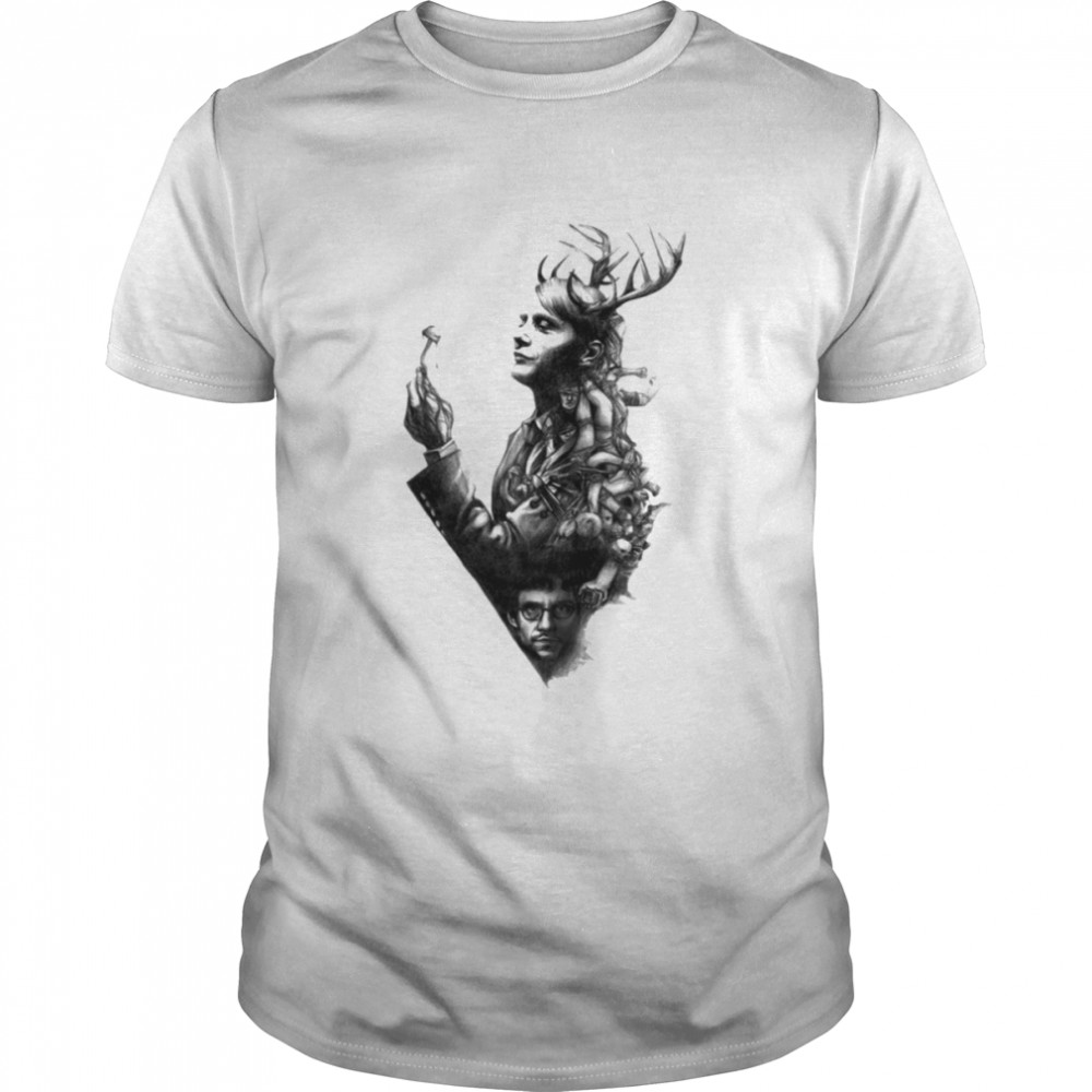 Hugh Dancy Mads Mikkelsen Hannibal shirt