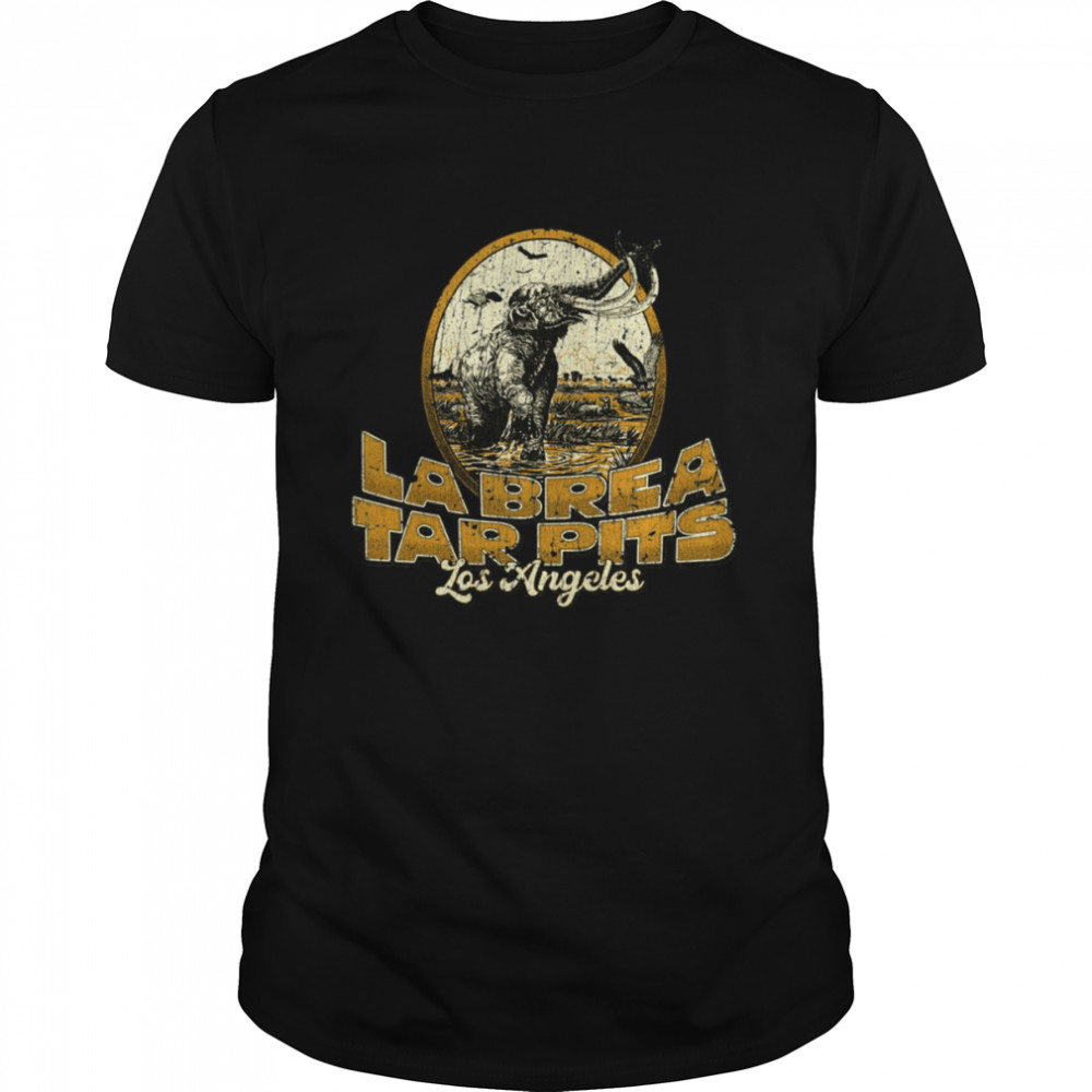 La Brea Tar Pits La Brea Tar Pits 1977 shirt