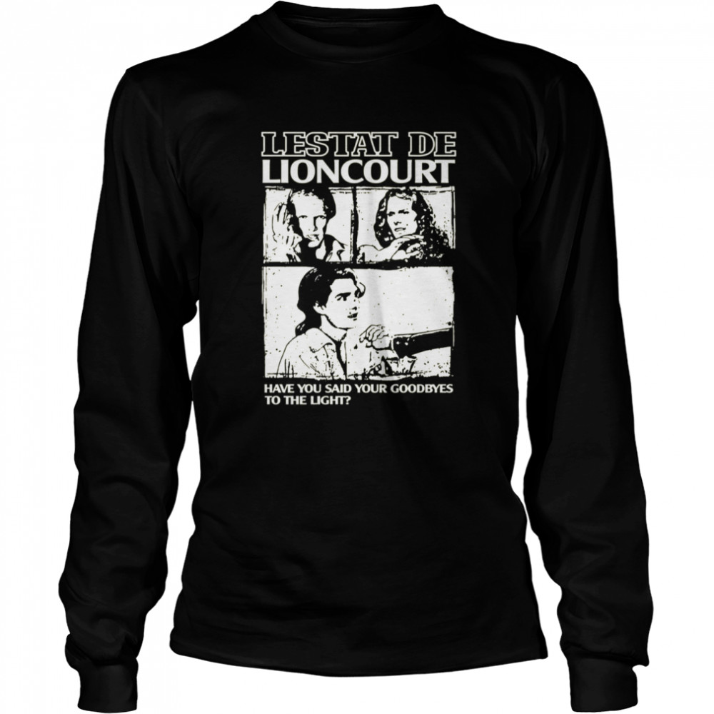 Lestat De Lioncourt Interview With American Terror shirt Long Sleeved T-shirt