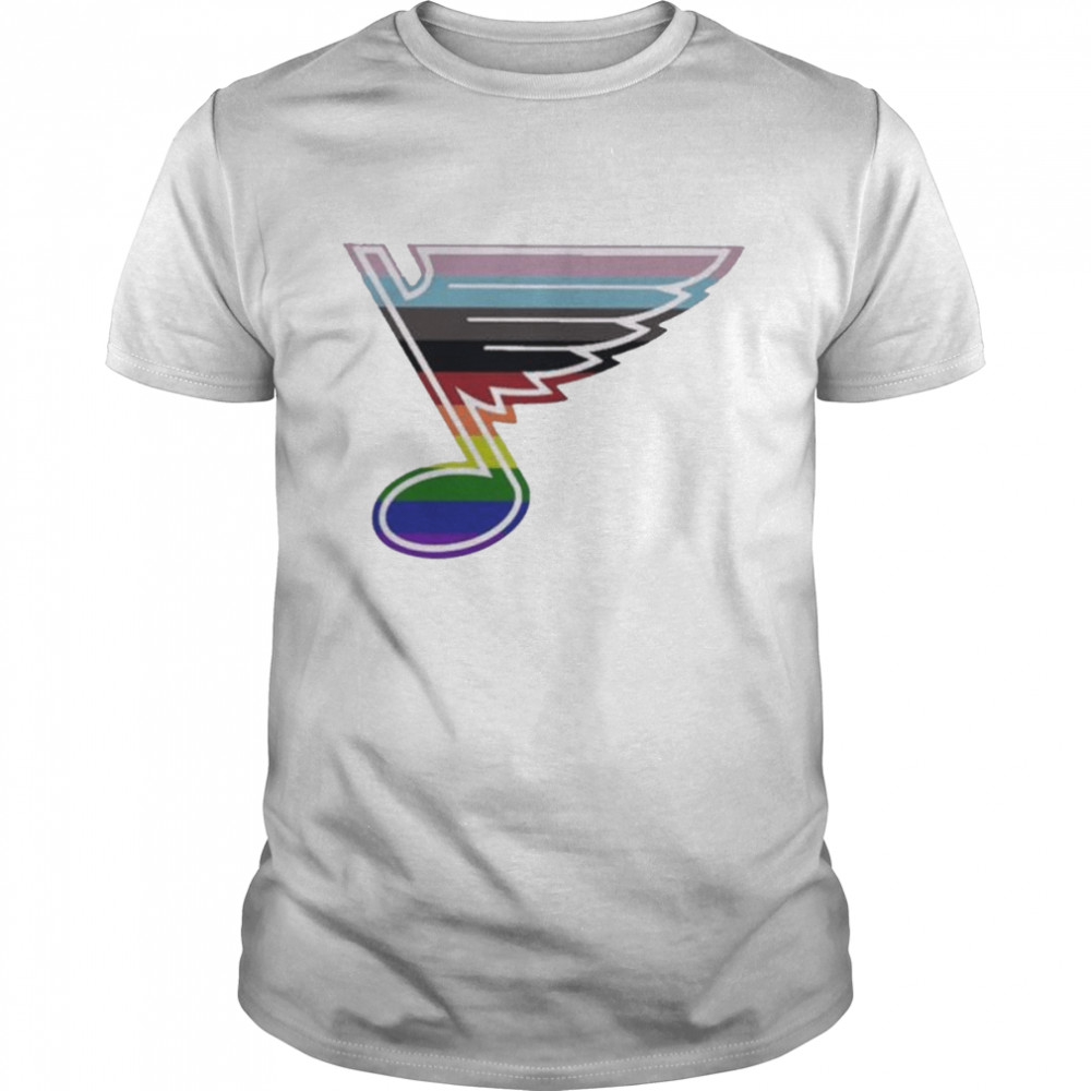 Lgbt pride louis blues shirt