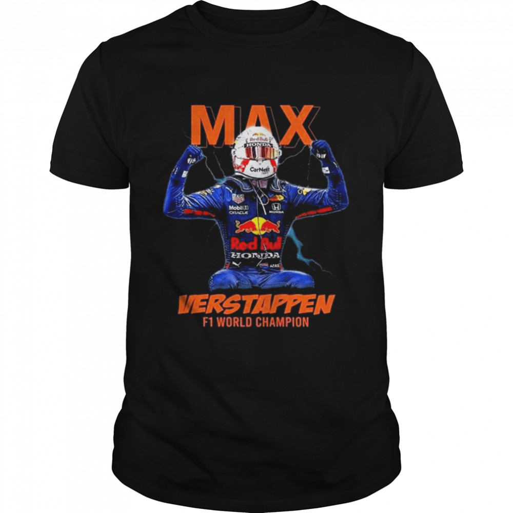 Max Verstappen F1 world Champion 2022 shirt