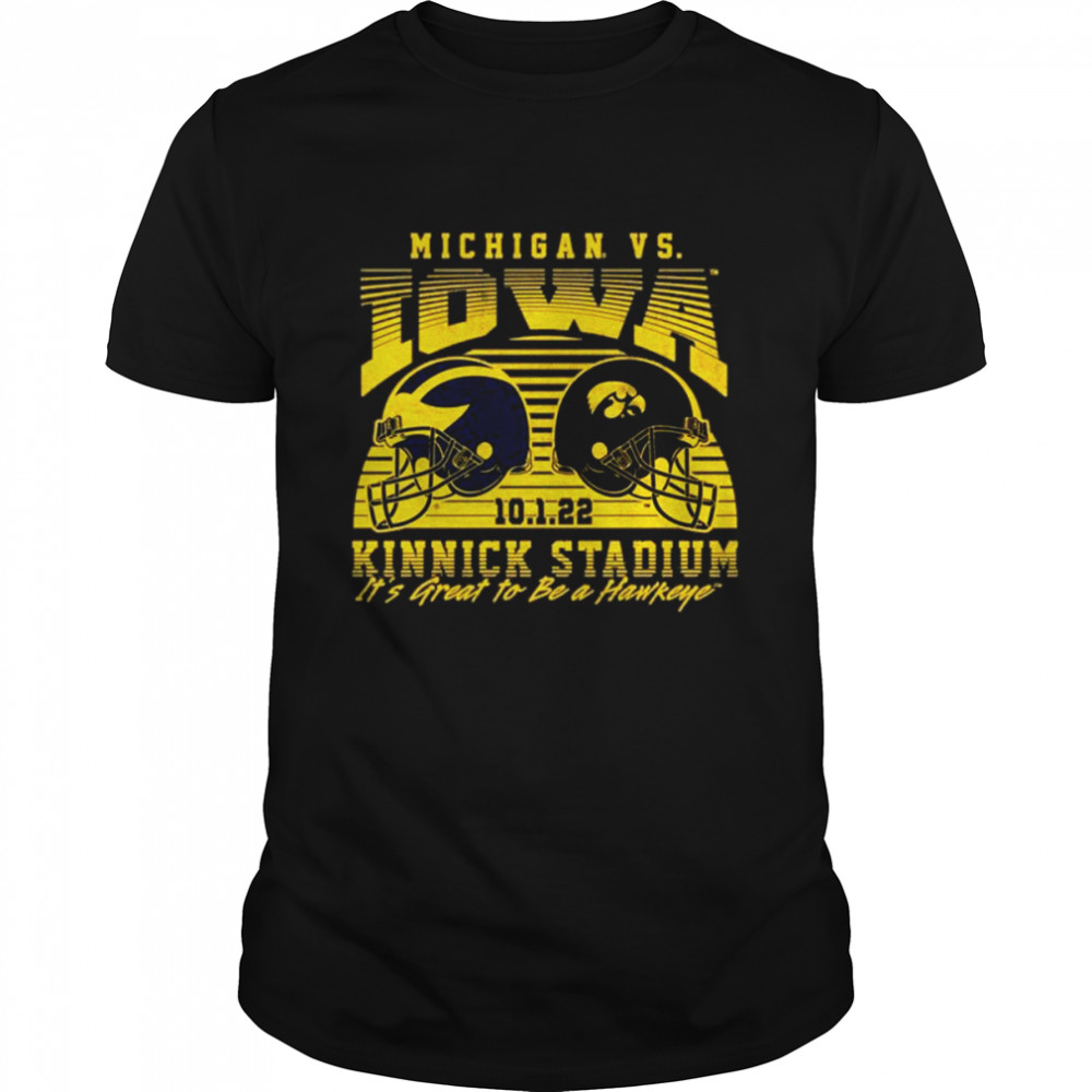 Michigan Wolverines Vs. Iowa Hawkeyes Game Day 2022 Shirt