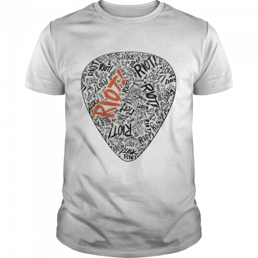 Paramore The Final Riot Guitar Plectrum shirt