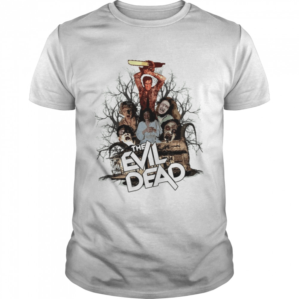 Scary Squad The Evil Dead 80s Retro shirt