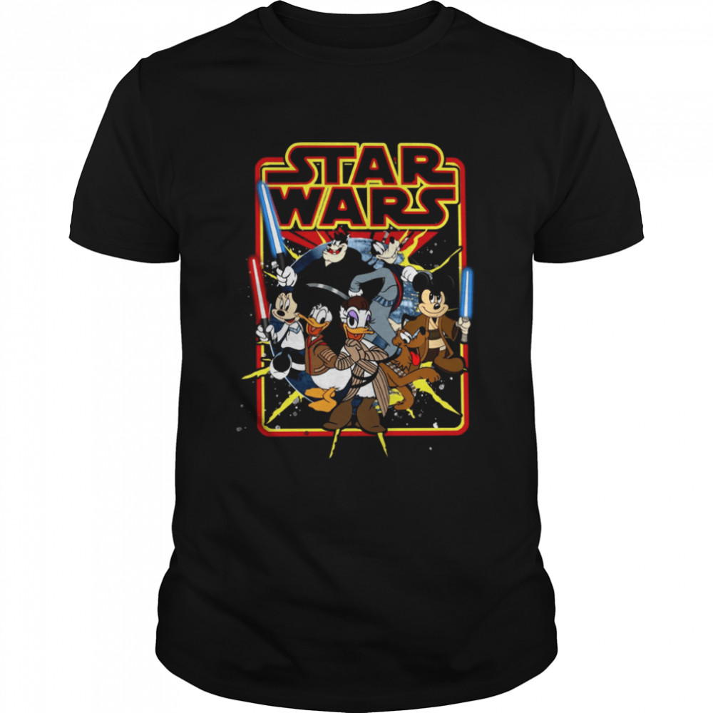 Star Wars Mickey Disney Characters shirt