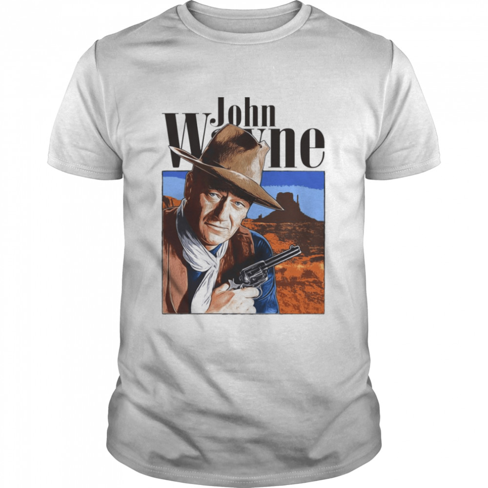 Actor John Wayne shirt