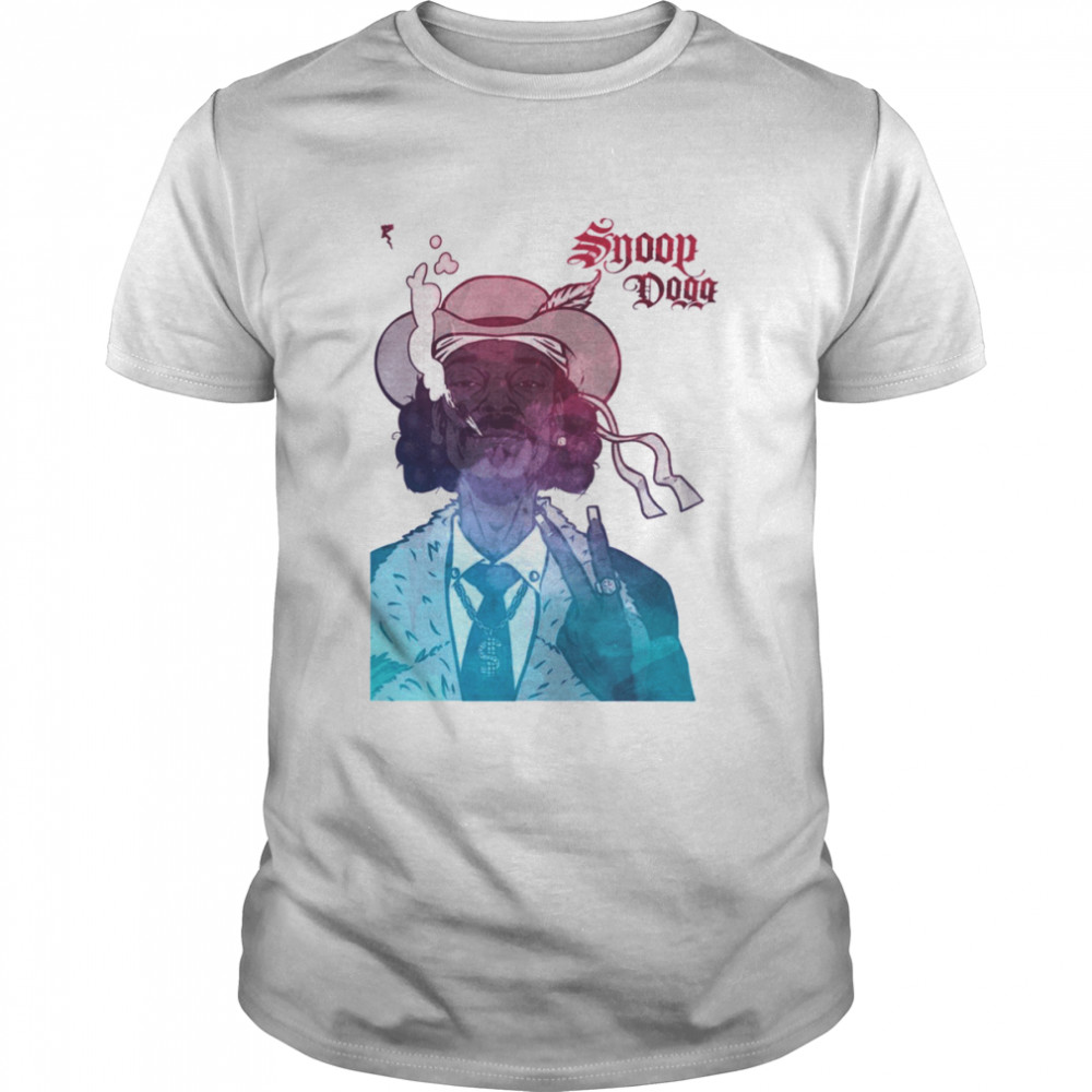 Watercolor Snoop Dogg shirt