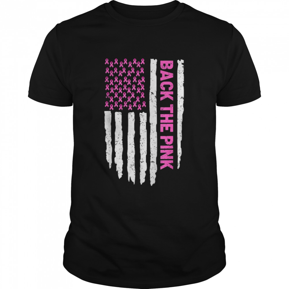 Back The Pink Breast Cancer Awareness T-Shirt