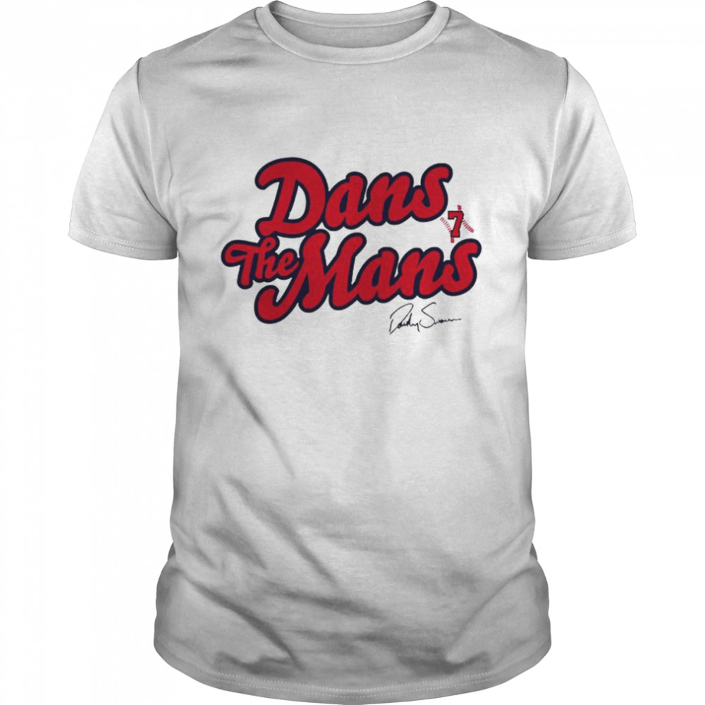 Dans the mans Dansby Swanson signature shirt