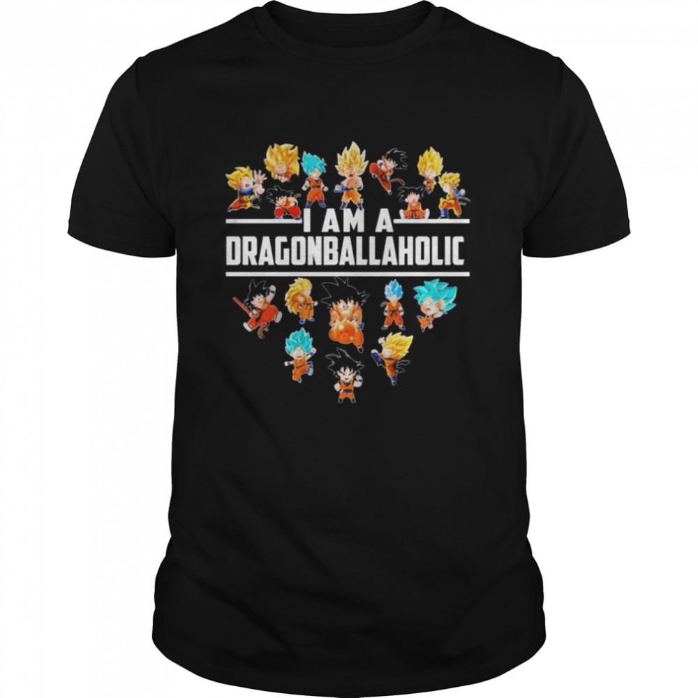 I am a Dragonballaholic heart 2022 shirt