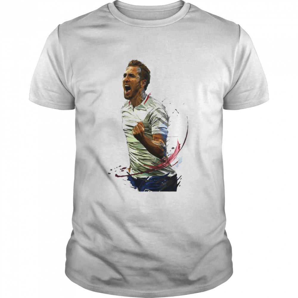 Illustration Harry Kane shirt